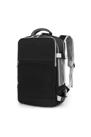 Ebitda Siyah Geniş Kapasiteli Kız Sırt Çantası, Çok Fonksiyonlu Kuru Ve Islak Sınıflandırma, Kısa Mesafe İş Seyahati, Su Geçirmez Anne Sırt Çantası Siyah