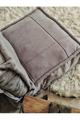 Prestigegolf Seva, Sırtlı Oturma Minderi, Minder, Bahçe Minderi ,oturma Odası Minderi, Kalorifer Önü, Yer Minderi Gri