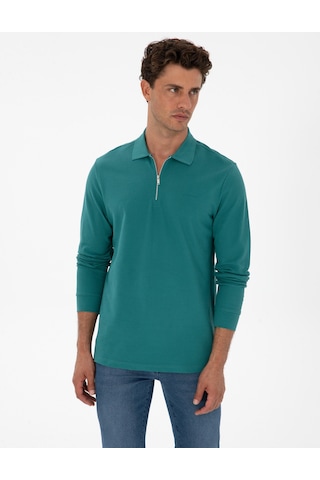 Pierre Cardin Erkek Zümrüt Sweatshirt 50314046-vr055 Zümrüt