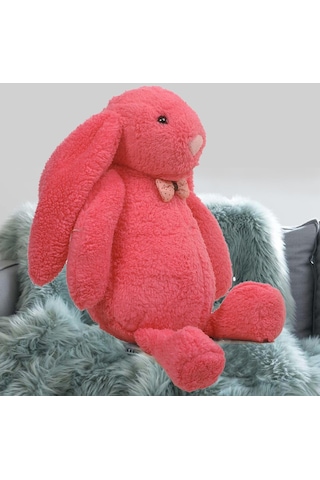 Led Işıklı, Uyku Arkadaşı Uzun Kulak Bunny Peluş Tavşan 65cm 001