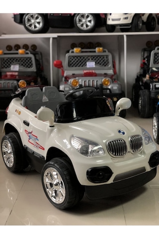 Aliş Toys Aliş Tx5 Sport 605k 12 Volt Uzaktan Kumanda & Mp3 Çalar Akülü Araba Beyaz