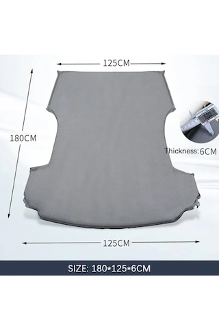 Tesla Model Y İçin Araç İçi Şişme Yatak Ve Yastık Seti + Pompalı