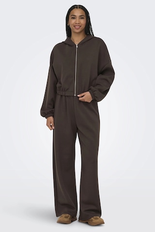 Only Onlscarlett Regular Fit Normal Bel Geniş Paça Eşofman Altı Kadın Eşofman Altı 15346400 Koyu Kahve