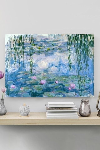 Postermanya Pster20357 Water Lilies - Nilüferler - Claude Monet Sanatsal Poster 90 X 130 Sku: Smg8690010218346