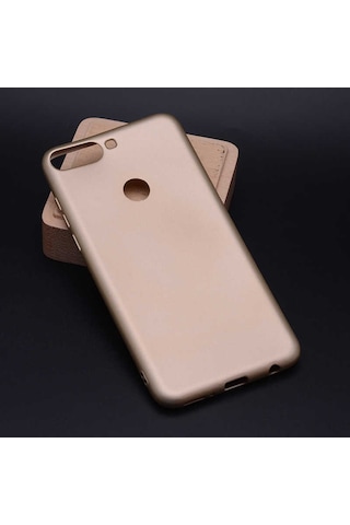 Huawei Y7 2018 Kılıf Zore Premier Silikon Kapak Lacivert