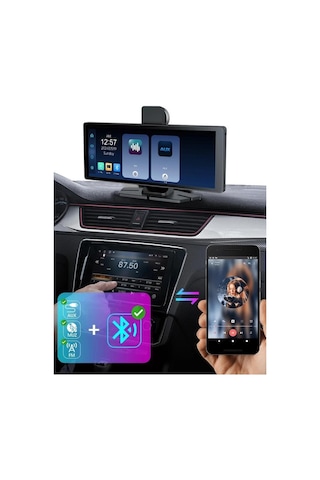 Torima T94c41 Wifi Bluetooth 4k Carplay Ön-arka Araç Kamerası