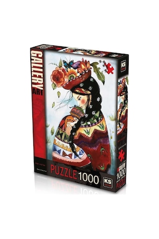 Ks Mom And Son 1000 Parça Puzzle