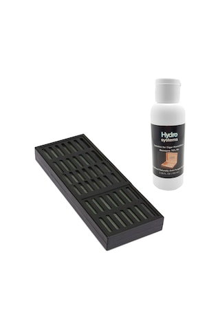 Siyah Büyük Puro Nemlendirici Jel Solüsyon Seti Humidifer Hu05syx