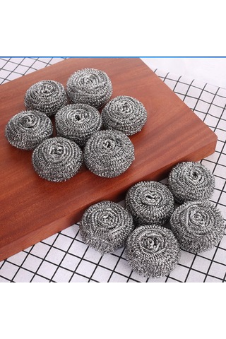 Padalink 12 Adet Paslanmaz Çelik Fırça, Dayanıklı Malzeme İle Mutfak Temizliği İçin İdeal Seçim Diğer