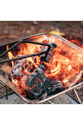 Tongxida Kömür Odun Tutucu Demir-çam Saplı Kamp Mangal Izgara Çekiçi Farklı Renkler Çok Renkli
