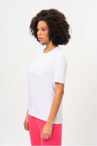 United Colors Of Benetton Kadın Pijama Üstü Bnt-w20406 Beyaz