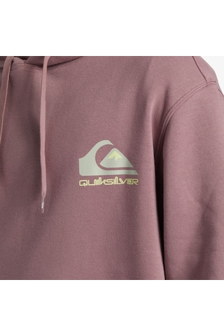 Quiksilver Omni Logo Hoodie Erkek Sweatshirt Mor