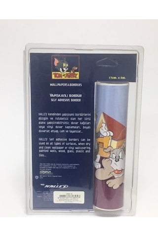 Halley Yapışkanlı Bordür Tom & Jerry