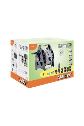 Claber 8945 Kiros Kit Hortum Makarası