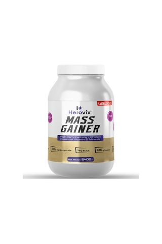 Mass Gainer 2400 Gr Çikolata Aromalı Yüksek Karbonhidrat & Protein