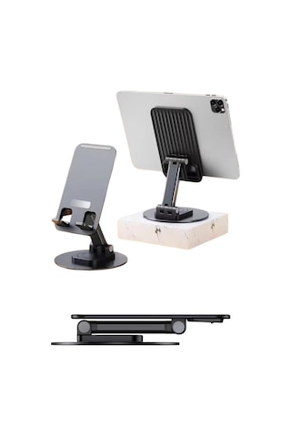 Vos Versa Metal 360 Dönebilen Katlanır Telefon Ve Tablet Standı Vve1039-525