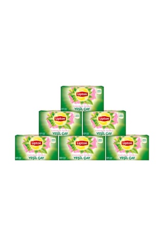 Lipton Yumuşak İçimli Yeşil Çay Süzen Poşet 6 x 20'li