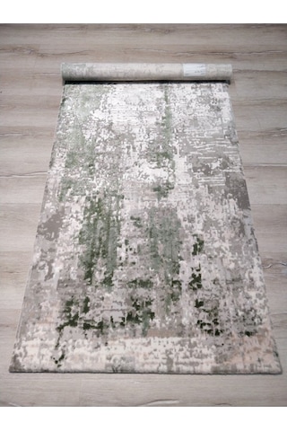 Yamalı Home Gloria 3502 Gri Yeşil Modern Halı 80X150 Cm