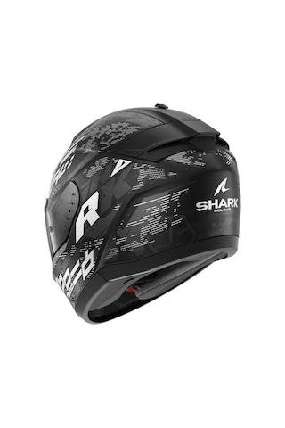 Shark Rıdıll 2 Molokai Mat Kapalı Kask Siyah-Beyaz