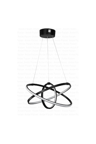 Modern Atom Görünümlü Sarkıt Avize Çok Renkli