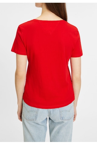 Tommy Hilfiger Tommy Hılfıger Kadın T-shırt Dw0dw14617-xnl Dw0dw14617-xnl Kırmızı Kırmızı
