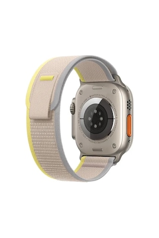 Ally Apple Watch Uyumlu 7-8 41mm 6-5-4 40mm Field Loop Kayış Kordon 3-2-1 38mm- 5775