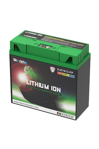 Hj51913-fp Skyrich Lityum Motosiklet Aküsü 12.8v 8ah 450cca 181 77 170