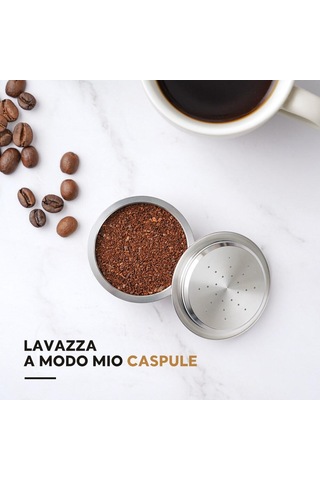 İ Cafilas Hlg04 Yeniden Kullanılabilir Kahve Kapsül Filtresi Doldurulabilir Krema Ma Lavazza Makinesi Kahve Makinesi Aks. 56600067