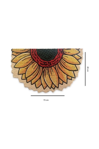 Coco Mirasol 45x75 Cm Doğal Koko Kıl Paspas,hindistan Naturel Kapı Önü Paspası Diğer
