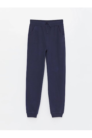 LC Waikiki Lcw Kids Lacivert Beli Lastikli Basic Kız Çocuk Jogger Eşofman Altı Navy