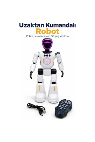 Uzaktan Kumandalı Robot Oyuncak Aklby-bsva58 Standart