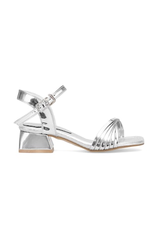 Elit Ask-f-40-25y Filet Kız Çocuk Abiye Ayakkabı Gümüş Gümüş