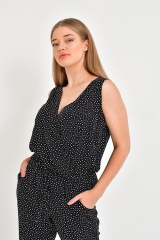 Myline Kadın Anvelop Tulum 45847 Siyah