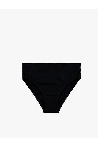 Koton Yüksek Bel Bikini Altı Siyah 6sak00006mm