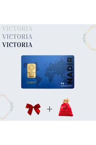 Vıctorıa Gold 5 Gr 24 Ayar 995 Altın (Nadir Yada Gar )