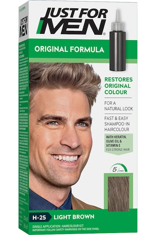 Just For Men Saç Boyası Açık Kahverengi H - 25 Açık Kahverengi