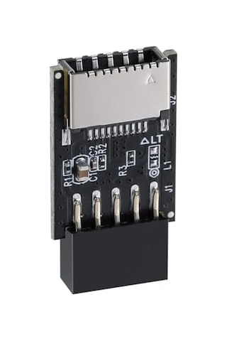 3649 Usb2.0 9 Pin - Type-e Anakart Çevirici Dönüştürücü Adaptör 010