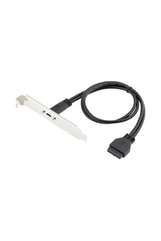 19 pin usb 3.0 to 3.1 panel tipi type-c dönüştürücü