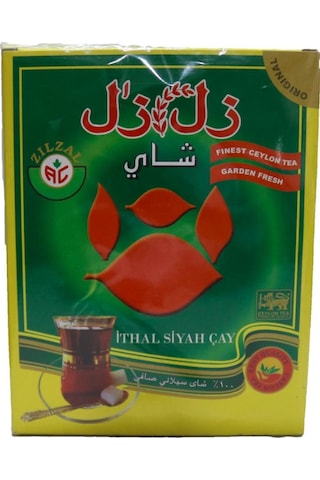 Zılzal Ceylon İthal Siyah Dökme Çay 400 G Zılzal Ceylon İthal Siyah Dökme Çay 400 G
