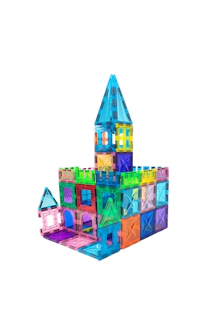 Magblock Tamamı Mıknatıslı 86 Parça Yapı Blokları