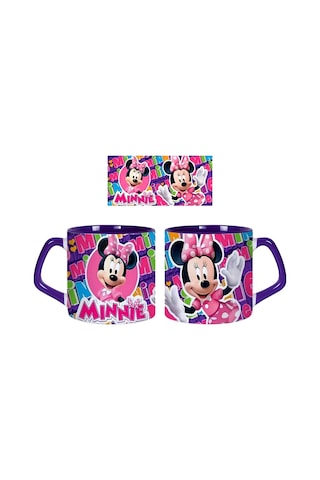 Minnie Mouse Kupa Bardak Tek Adet 0328 Çok Renkli