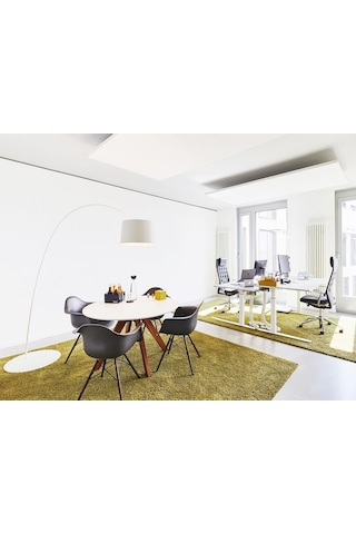 Eames Plastik Koltuk Re Daw, Vitra, Charles & Ray Eames, Geri Dönüştürülmüş Malzeme Koyu Gri