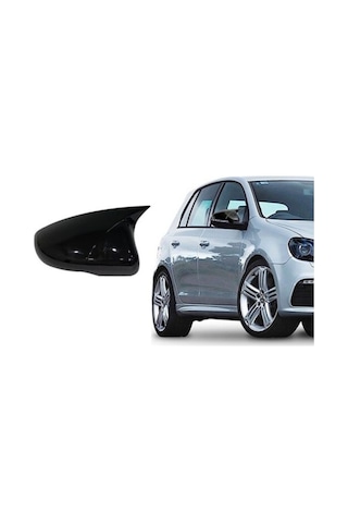 Volkswagen Golf 6 Piano Black Ithal Batman Yarasa Ayna Kapağı 561