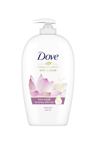 Dove Lotus Çiçeği Nemlendirici Sıvı Sabun 450 ML Dove Lotus Çiçeği Nemlendirici Sıvı Sabun 450 ML