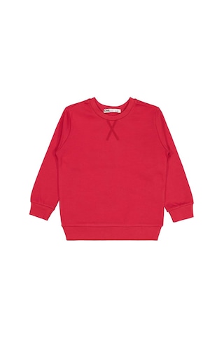 Civil Girls Kız Çocuk Düz 2-5 Yaş Sweatshirt - Kırmızı