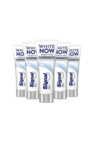 Signal White Now Sensitive Diş Macunu 5 x 75 ML