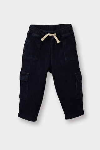 Defacto Erkek Bebek Balloon Fit Beli Lastikli Düz Paça Jean Pantolon G4395a525wnnm28 Mavi-nm28