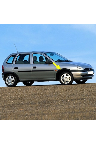 Opel Corsa B 1993-2000 Sağ Ön Çamurluk Ağzı Plastik Dodik 1102863