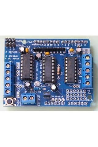 Arduino L293D Motor Sürücü Kartı / Motor Driver Shield