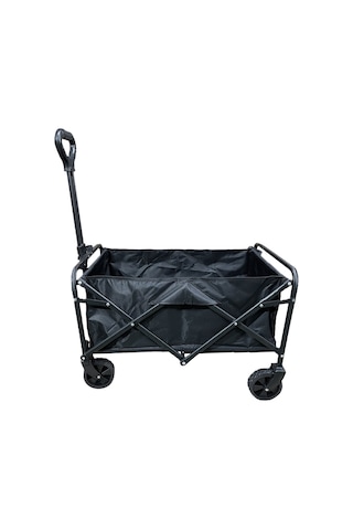 Yek Outdoor Mini Katlanabilir Evcil Hayvan Taşıma, Plaj Ve Kamp Arabası Siyah